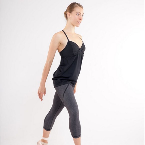 Lululemon Rehearsal Tank Black 4 - Picture 2 of 16